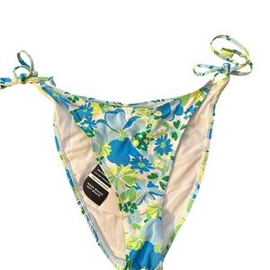 Body Fixed Tie Side Brazilian bikini bottom size XL NWT